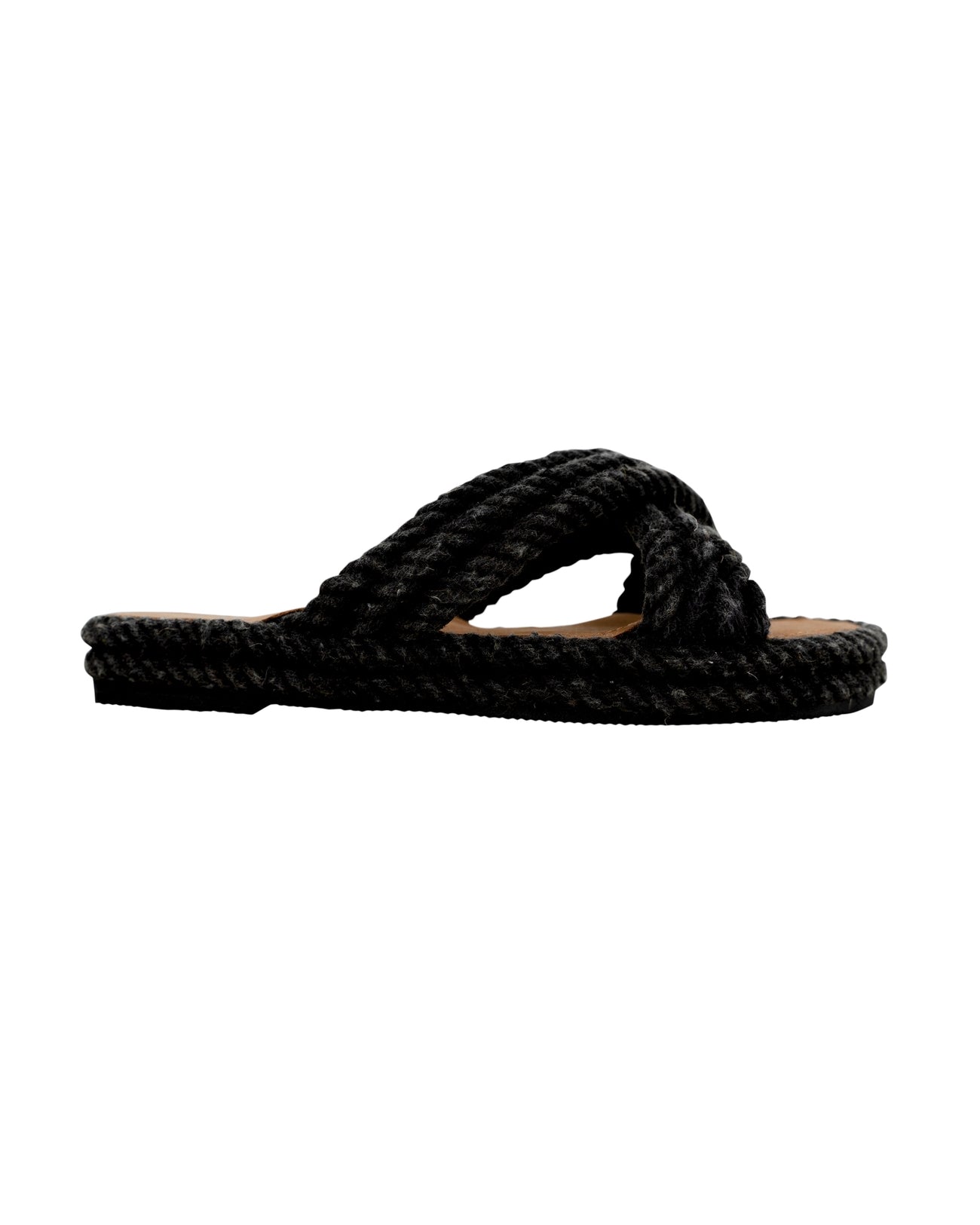 Sandal Rope Path Black